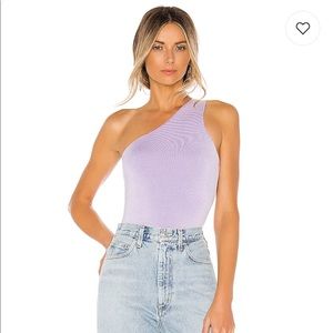 Revolve/Superdown lavender bodysuit